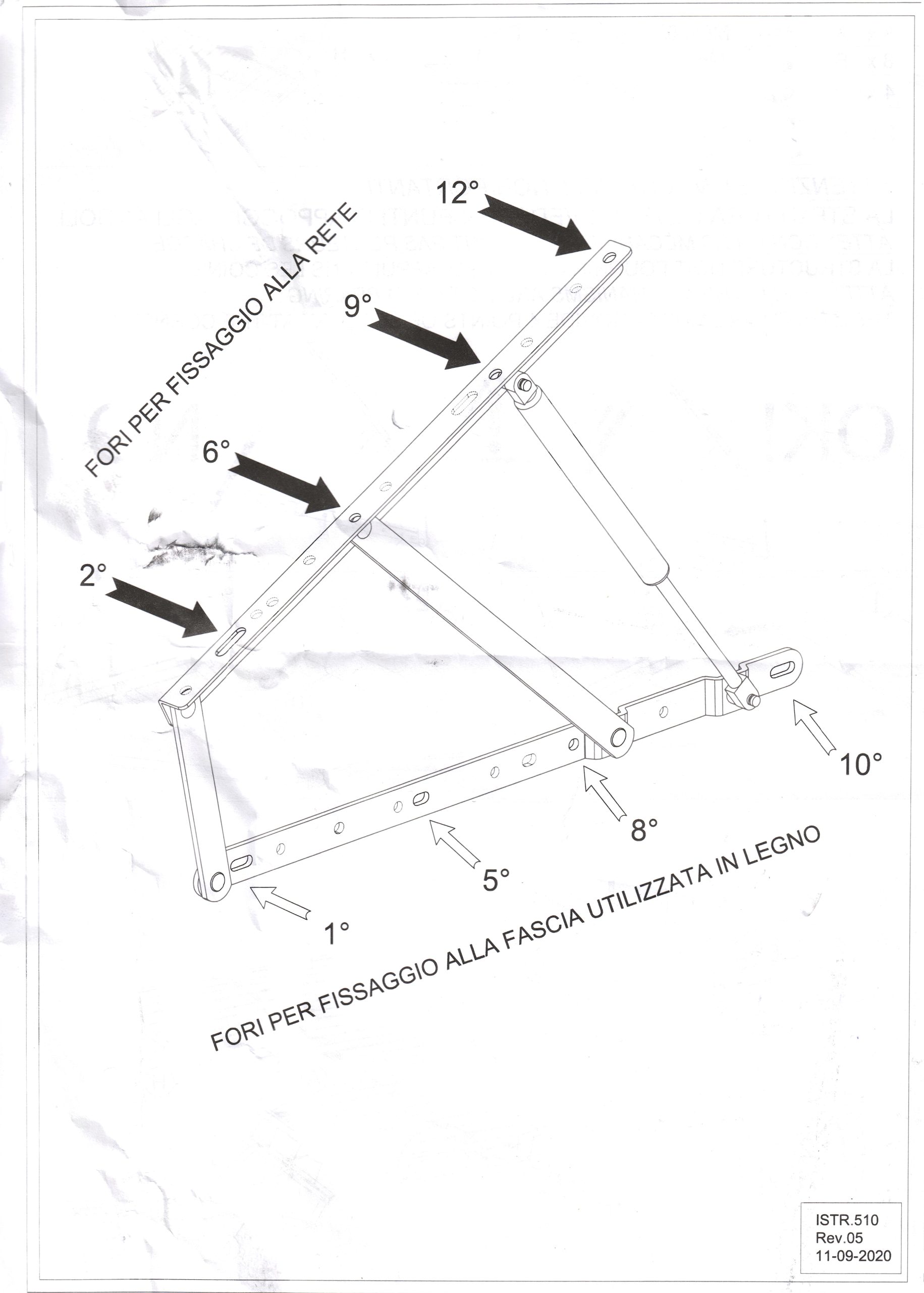 Somiera pentru pat Sanremo 120x190 cu sistem rabatare, cadru metal, 12 lamele 3 48932948 scaled
